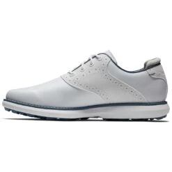 FootJoy Women's Traditions SL Golf Shoes White 13 FootJoy Women's Traditions SL Golf Shoes White -Callaway Store footjoy womens traditions sl golf shoes white 97898 side itempicture