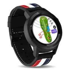GolfBuddy Aim W11 GPS Golf Watch -Callaway Store golfbuddy aim w11 gps golf watch red white blue band itempicture
