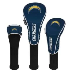 Team Effort NFL Set Of 3 Headcovers -Callaway Store mcarthur sports nfl set of 3 headcovers los angeles chargers