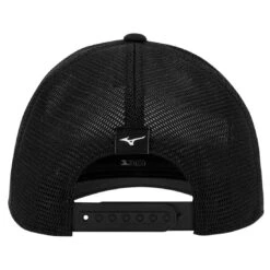 Mizuno Crossed Clubs Mesh Snapback Hat -Callaway Store mizuno crossed clubs mesh snapback hat black back itempicture