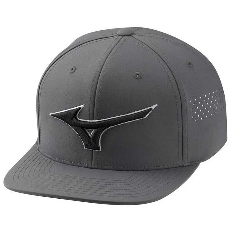 Mizuno Tour Flat Snapback Hat 4 Mizuno Tour Flat Snapback Hat - Image 4
