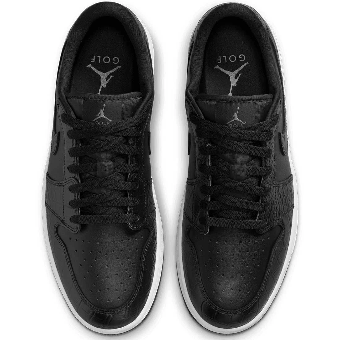 Nike Air Jordan 1 Low G Golf Shoes Black/Black 4 Nike Air Jordan 1 Low G Golf Shoes Black/Black - Image 4