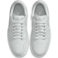 Nike Air Jordan 1 Low G Golf Shoes White/White/Pure Platinum -Callaway Store nike air jordan 1 low g golf shoes white pure platinum dd9315 110 top itempicture
