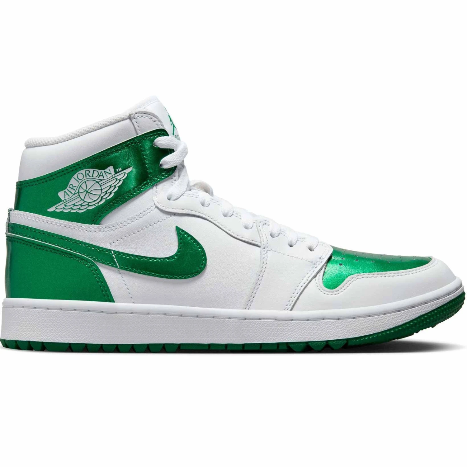 Nike Air Jordan I High G Golf Shoes White/Pine 1 Nike Air Jordan I High G Golf Shoes White/Pine