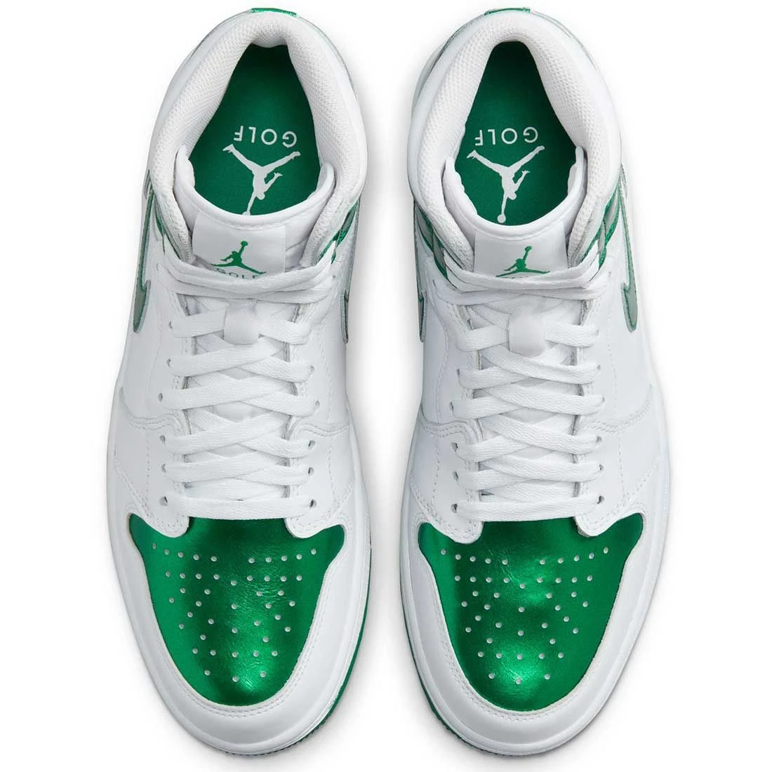Nike Air Jordan I High G Golf Shoes White/Pine 5 Nike Air Jordan I High G Golf Shoes White/Pine - Image 5