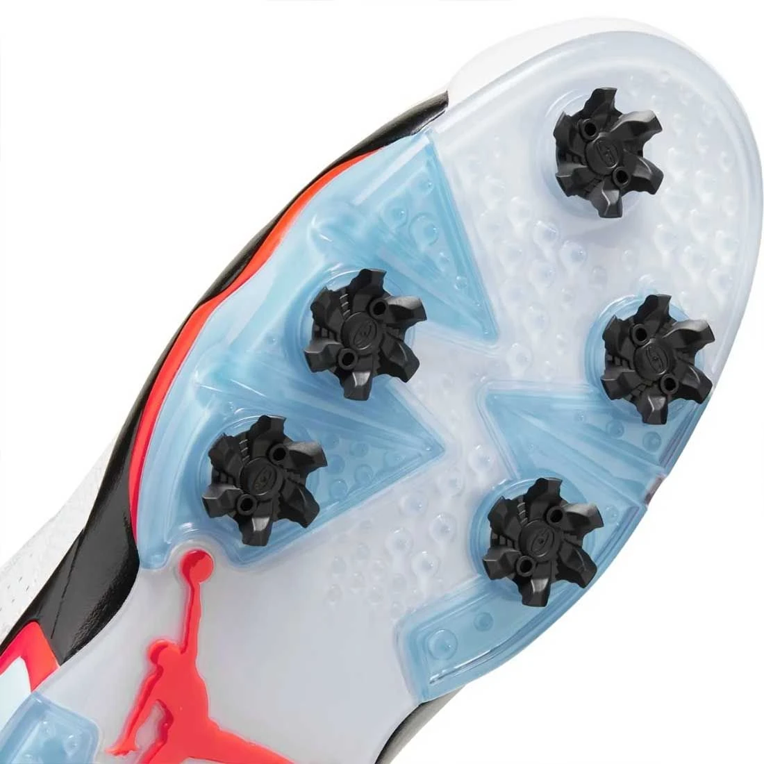 Nike Jordan Retro 6 G Golf Shoes White/Black/Infrared 10 Nike Jordan Retro 6 G Golf Shoes White/Black/Infrared - Image 10