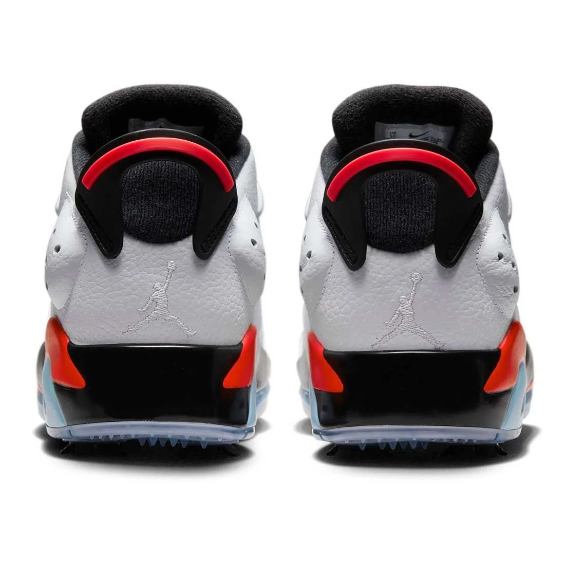 Nike Jordan Retro 6 G Golf Shoes White/Black/Infrared 6 Nike Jordan Retro 6 G Golf Shoes White/Black/Infrared - Image 6