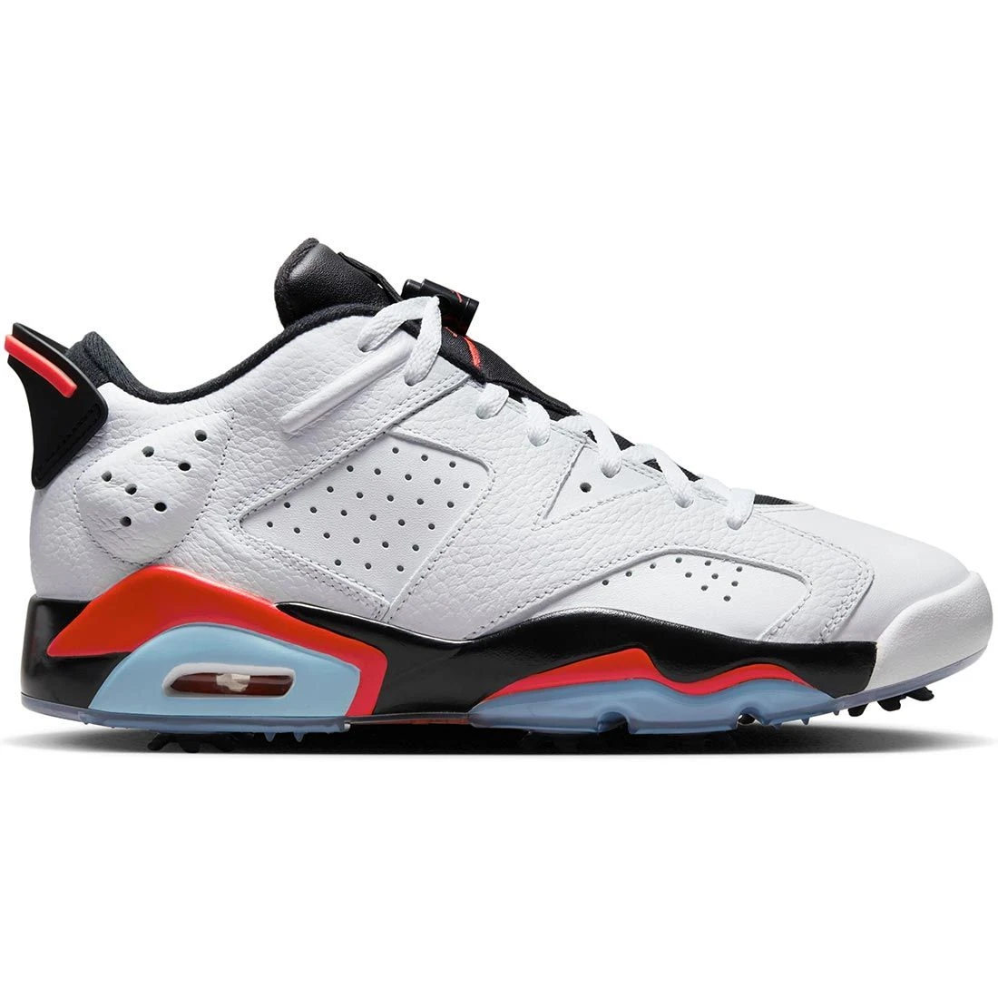 Nike Jordan Retro 6 G Golf Shoes White/Black/Infrared 1 Nike Jordan Retro 6 G Golf Shoes White/Black/Infrared