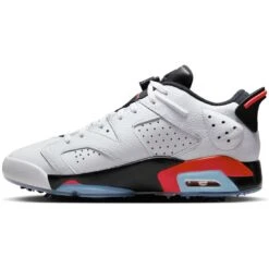 Nike Jordan Retro 6 G Golf Shoes White/Black/Infrared 13 Nike Jordan Retro 6 G Golf Shoes White/Black/Infrared -Callaway Store nike air jordan retro 6 g golf shoes white black infrared spine itempicture