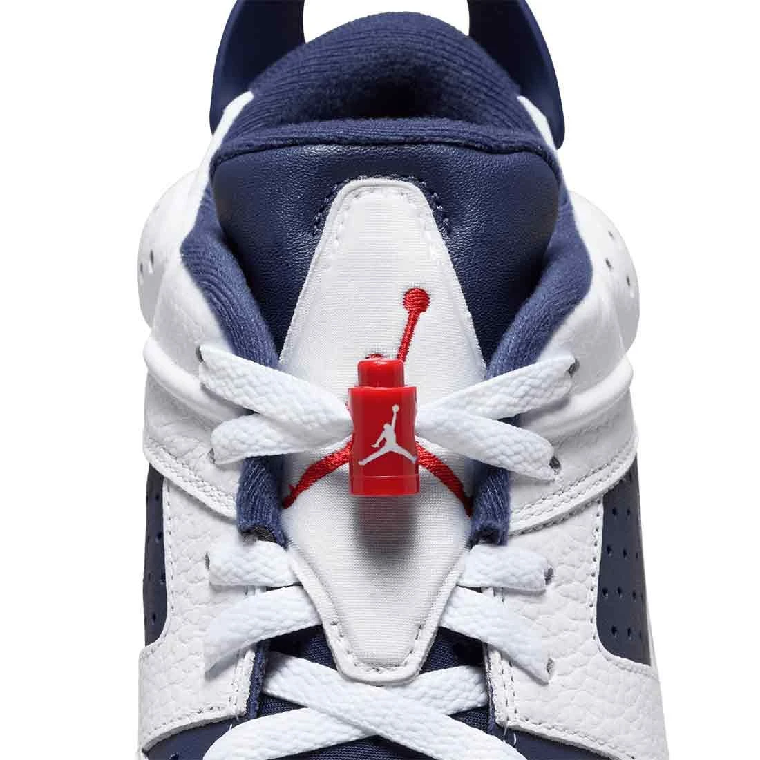 Nike Jordan Retro 6 G Golf Shoes White/Midnight Navy/Varsity Red 9 Nike Jordan Retro 6 G Golf Shoes White/Midnight Navy/Varsity Red - Image 9