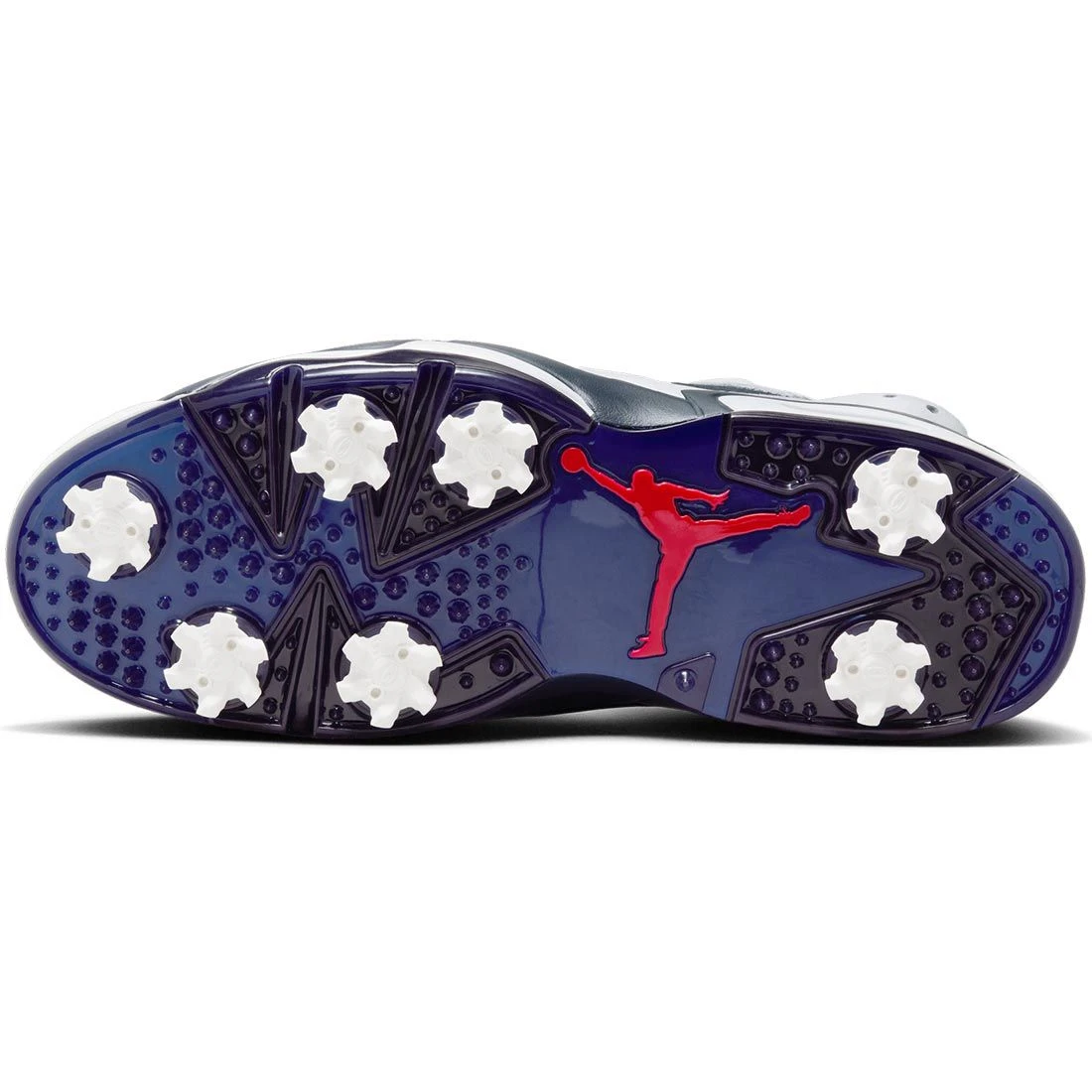Nike Jordan Retro 6 G Golf Shoes White/Midnight Navy/Varsity Red 2 Nike Jordan Retro 6 G Golf Shoes White/Midnight Navy/Varsity Red - Image 2