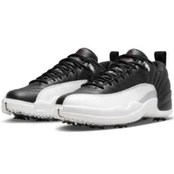 Nike Air Jordan XII Low G Golf Shoes Black/White/Varsity Red 11 Nike Air Jordan XII Low G Golf Shoes Black/White/Varsity Red -Callaway Store nike air jordan xii low golf shoes black white varsity red pair itempicture