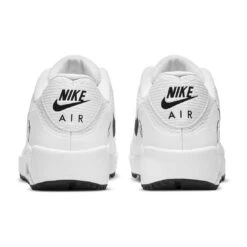 Nike Air Max 90 G Golf Shoes White/Black -Callaway Store nike air max 90 g golf shoes white black heel itempicture