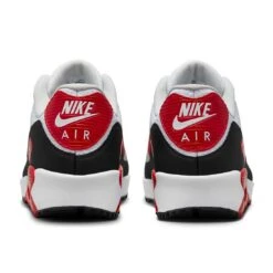 Nike Air Max 90 G Golf Shoes White/University Red -Callaway Store nike air max 90 g golf shoes white university red black heel itempicture