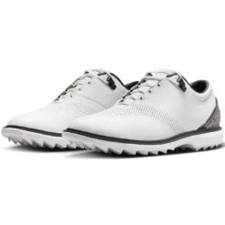 Nike Jordan ADG 4 Golf Shoes White/White/Black -Callaway Store nike jordan adg 4 golf shoes white white black dm0103 110 pair itempicture