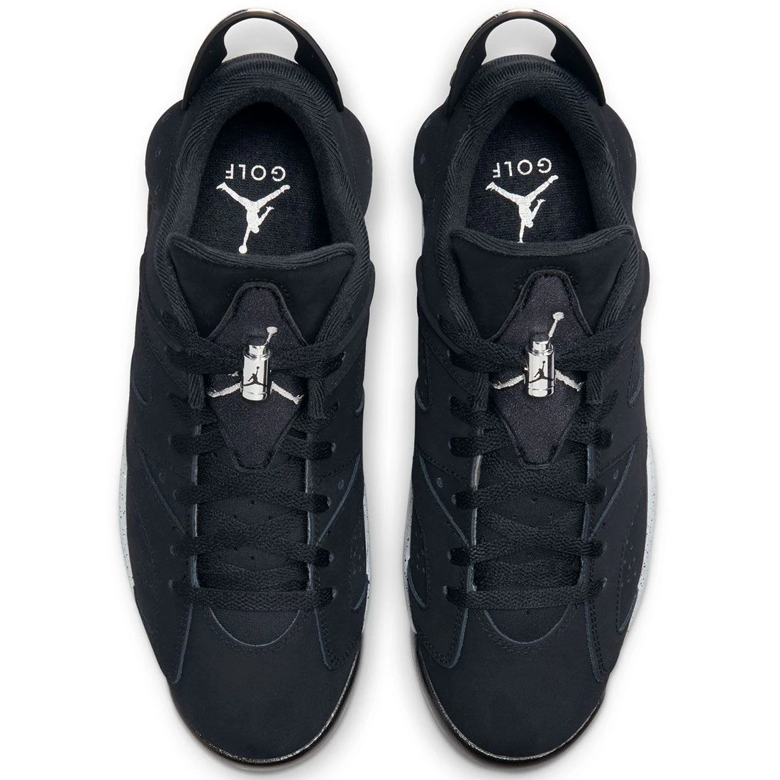 Nike Jordan Retro 6 G Golf Shoes Black/Wolf Grey 4 Nike Jordan Retro 6 G Golf Shoes Black/Wolf Grey - Image 4