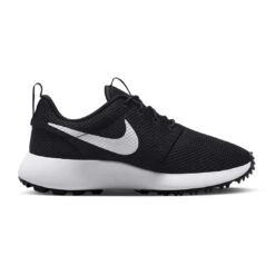 Nike Juniors Roshe 2 G Golf Shoes Black/White -Callaway Store nike juniors roshe 2 g golf shoes black white dz6895 010 spine itempicture