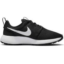 Nike Unisex Roshe G Next Nature Golf Shoes Black/White -Callaway Store nike roshe g next nature golf shoes black white dv1202 010 spine itempicture