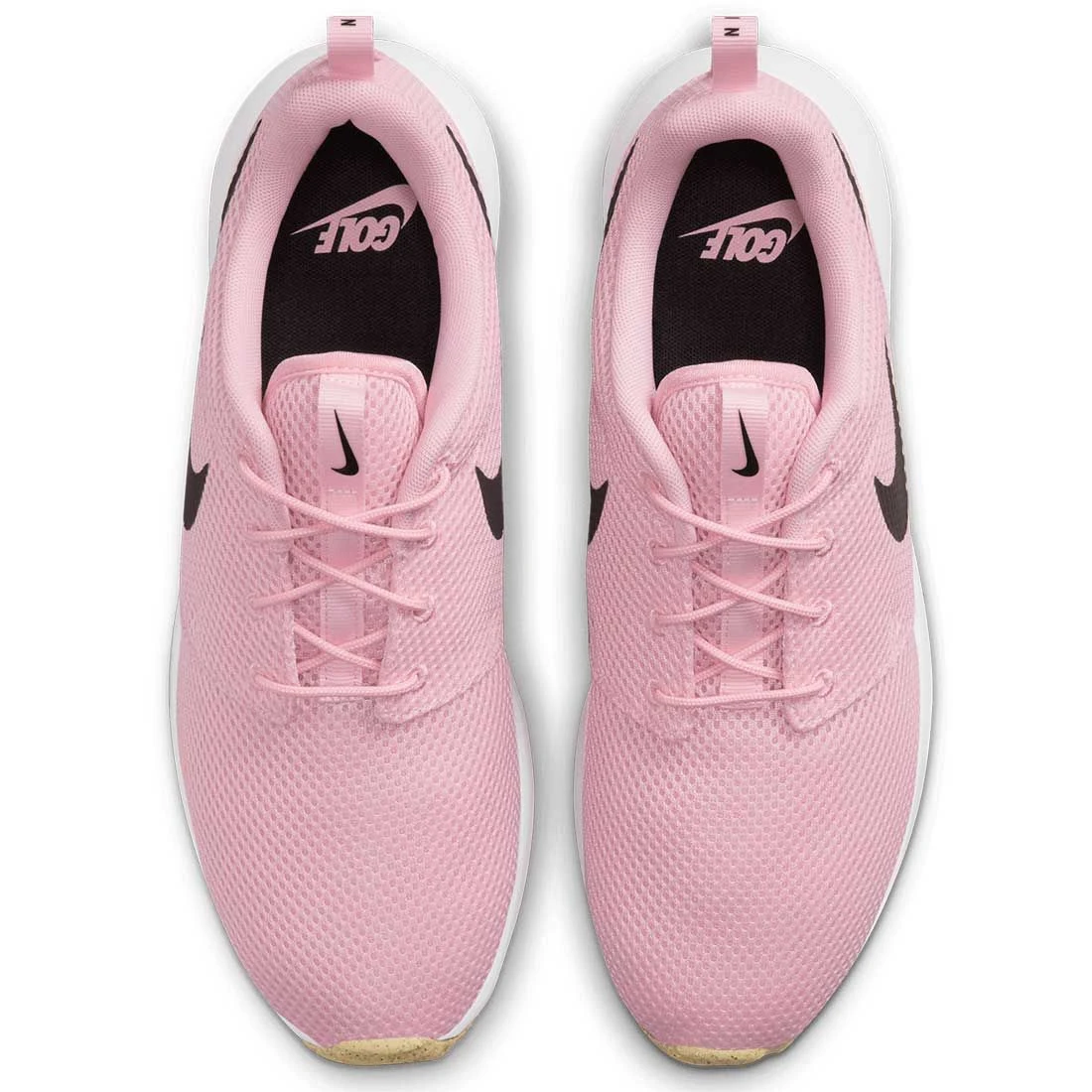 Nike Unisex Roshe G Next Nature Golf Shoes Soft Pink/Black/White 4 Nike Unisex Roshe G Next Nature Golf Shoes Soft Pink/Black/White - Image 4