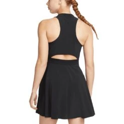 Nike Women's Dri-FIT Advantage Club Sleeveless Dress -Callaway Store nike womens dri fit advantage club sleeveless dress black back itempicture
