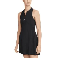 Nike Women's Dri-FIT Advantage Club Sleeveless Dress -Callaway Store nike womens dri fit advantage club sleeveless dress black front itempicture