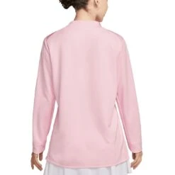 Nike Women's Dri-FIT UV Advantage Half-Zip Pullover 8 Nike Women's Dri-FIT UV Advantage Half-Zip Pullover -Callaway Store nike womens dri fit club half zip uv pullover medium soft pink back itempicture