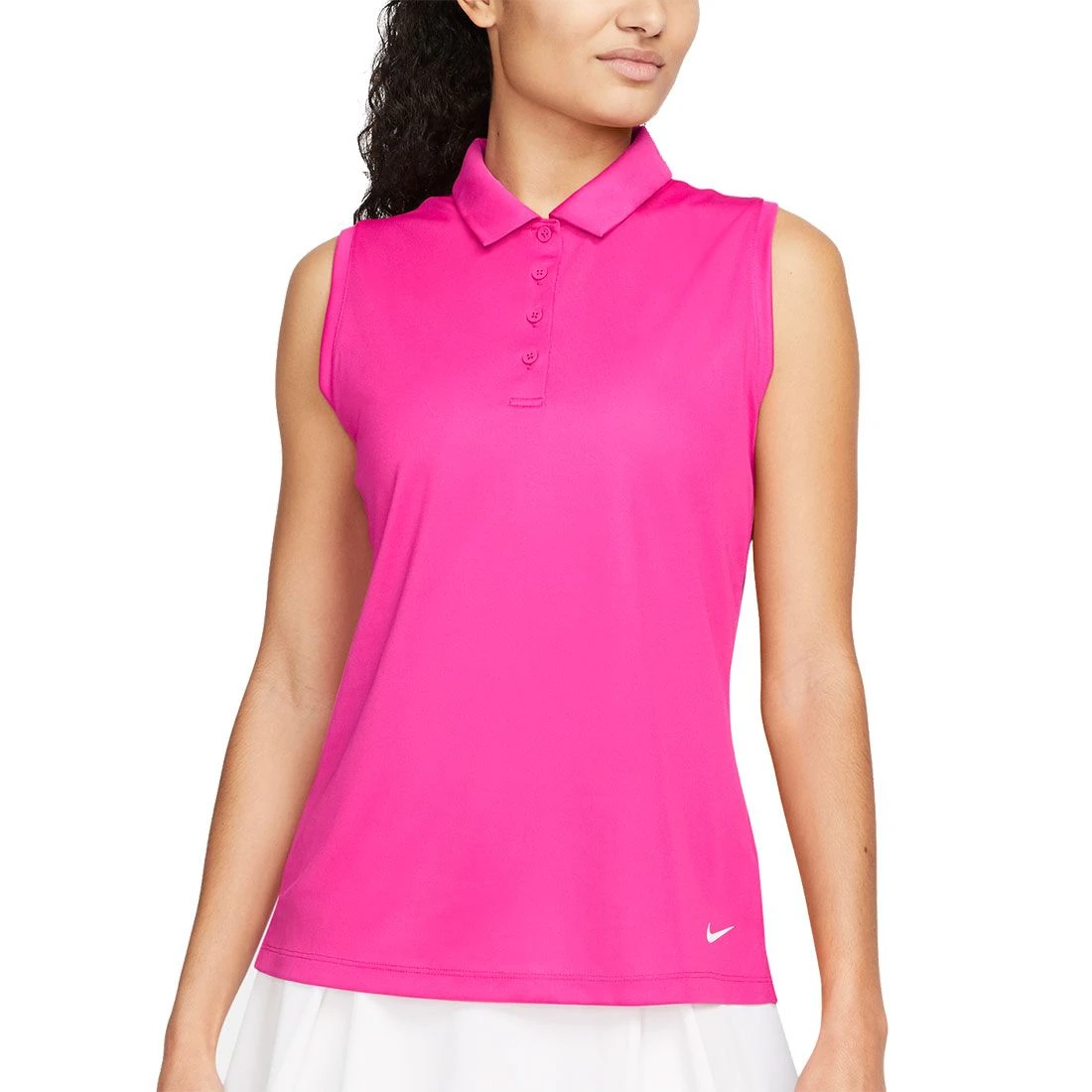 Nike Women's Dri-FIT Victory Sleeveless Polo 4 Nike Women's Dri-FIT Victory Sleeveless Polo - Image 4