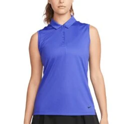 Nike Women's Dri-FIT Victory Sleeveless Polo 18 Nike Women's Dri-FIT Victory Sleeveless Polo -Callaway Store nike womens dri fit victory sleeveless polo lapis itempicture