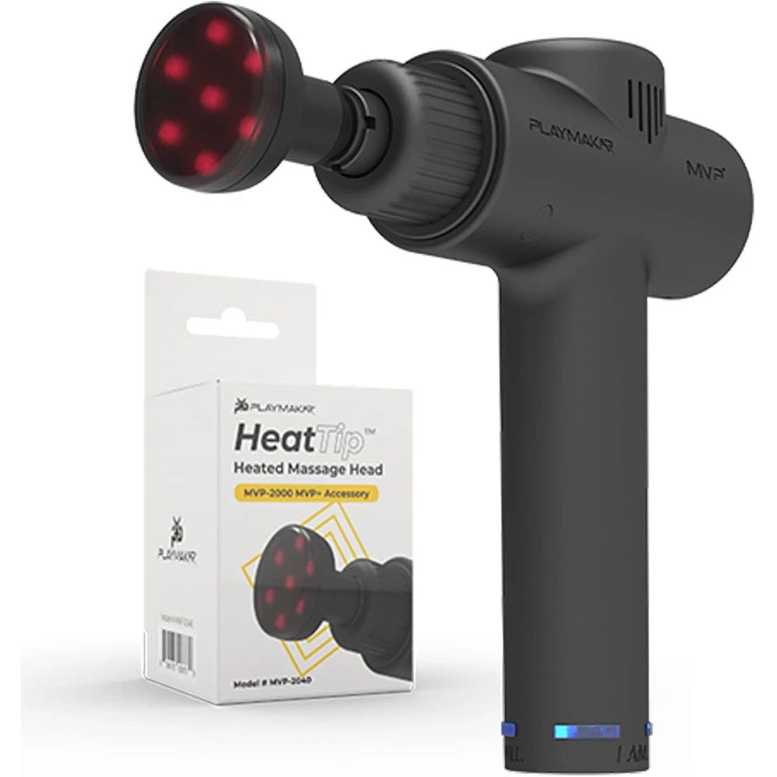 PlayMakar MVP+ Plus HeatTip Massage Head 1 PlayMakar MVP+ Plus HeatTip Massage Head