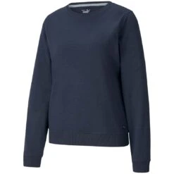 Puma Women's Cloudspun Crewneck 8 Puma Women's Cloudspun Crewneck -Callaway Store puma 2021 womens cloudspun crewneck navy blazer itempicture