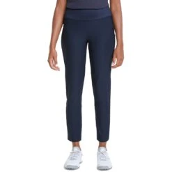 Puma Women's PWRSHAPE Pants -Callaway Store puma 2022 womens pwrshape pants navy blazer model itempicture