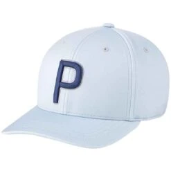 Puma 2022 Youth P Snapback Hat -Callaway Store puma 2022 youth p snapback hat high rise navy blazer itempicture