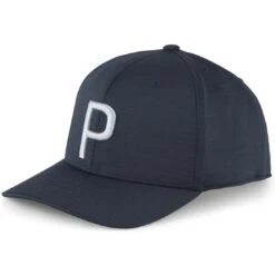 Puma P Snapback Hat 8 Puma P Snapback Hat -Callaway Store puma 2023 p snapback hat deep navy ash grey itempicture