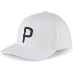 Puma P Snapback Hat 10 Puma P Snapback Hat -Callaway Store puma 2023 p snapback hat white black itempicture