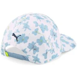 Puma Verdant P Hat -Callaway Store puma 2023 verdant hat white tropical aqua back itempicture