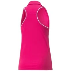 Puma Women's MATTR Peak Sleeveless Polo 9 Puma Women's MATTR Peak Sleeveless Polo -Callaway Store puma 2023 womens mattr peak sleeveless polo orchid shadow back itempicture