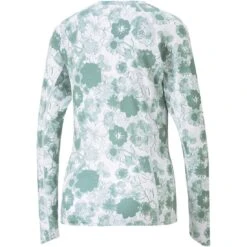 Puma Women's YOU-V Lily Pad Crew 5 Puma Women's YOU-V Lily Pad Crew -Callaway Store puma 2023 womens you v lily pad crew adriatic back itempicture