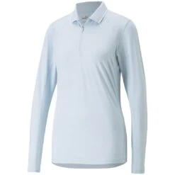 Puma Women's YOU-V Long Sleeve Polo 7 Puma Women's YOU-V Long Sleeve Polo -Callaway Store puma 2023 womens you v long sleeve polo lucite itempicture