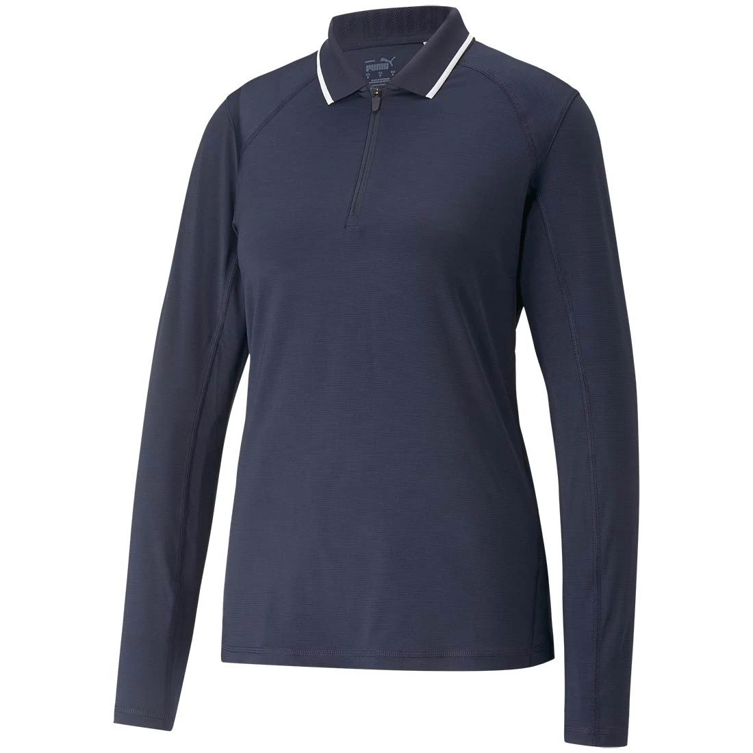 Puma Women's YOU-V Long Sleeve Polo 2 Puma Women's YOU-V Long Sleeve Polo - Image 2