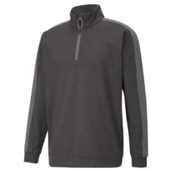 Puma CLOUDSPUN T7 Quarter Zip -Callaway Store puma cloudspun t7 quarter zip black
