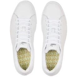 Puma Fusion Classic Golf Shoes White 9 Puma Fusion Classic Golf Shoes White -Callaway Store puma fusion classic golf shoes white 376982 01 top itempicture