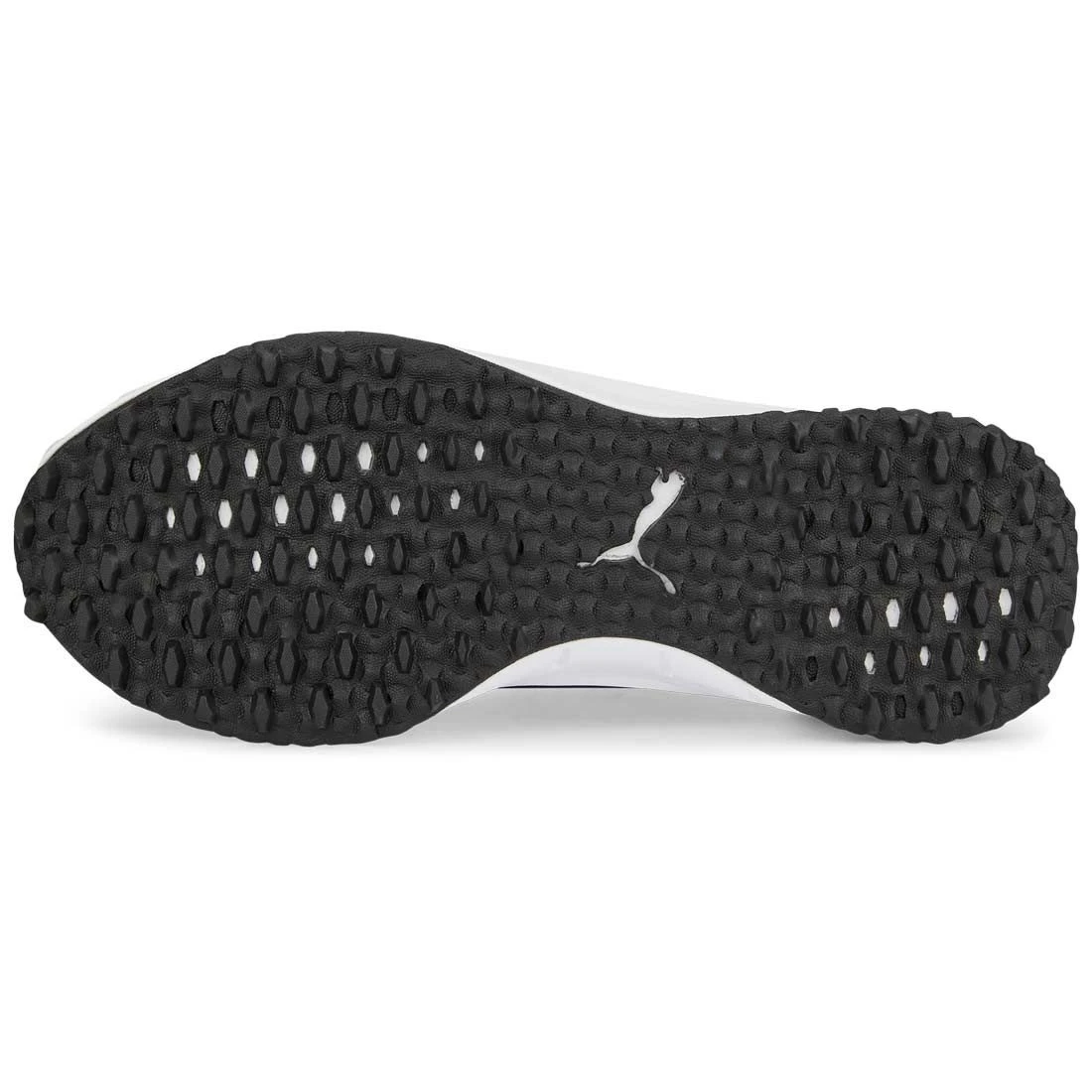 Puma Fusion Grip Golf Shoes Black/Silver/Quiet Shade 2 Puma Fusion Grip Golf Shoes Black/Silver/Quiet Shade - Image 2
