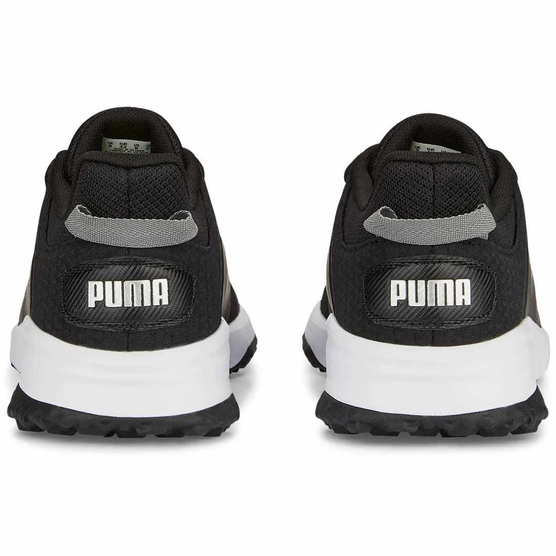 Puma Fusion Grip Golf Shoes Black/Silver/Quiet Shade 3 Puma Fusion Grip Golf Shoes Black/Silver/Quiet Shade - Image 3