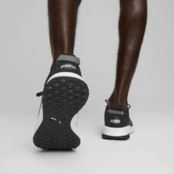 Puma Fusion Grip Golf Shoes Black/Silver/Quiet Shade 13 Puma Fusion Grip Golf Shoes Black/Silver/Quiet Shade -Callaway Store puma fusion grip golf shoes black silver quiet shade 377527 02 mod2 itempicture