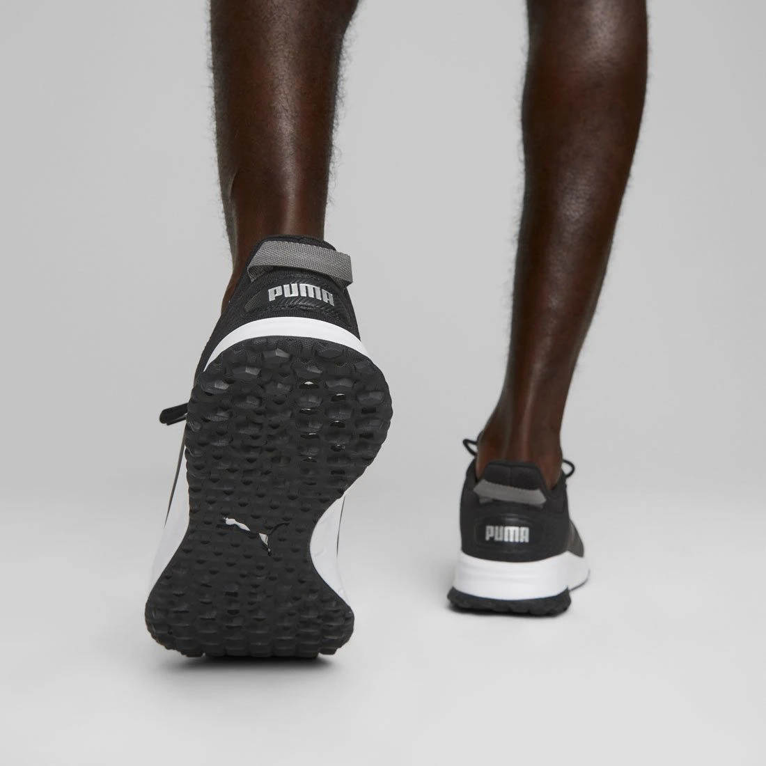 Puma Fusion Grip Golf Shoes Black/Silver/Quiet Shade 7 Puma Fusion Grip Golf Shoes Black/Silver/Quiet Shade - Image 7