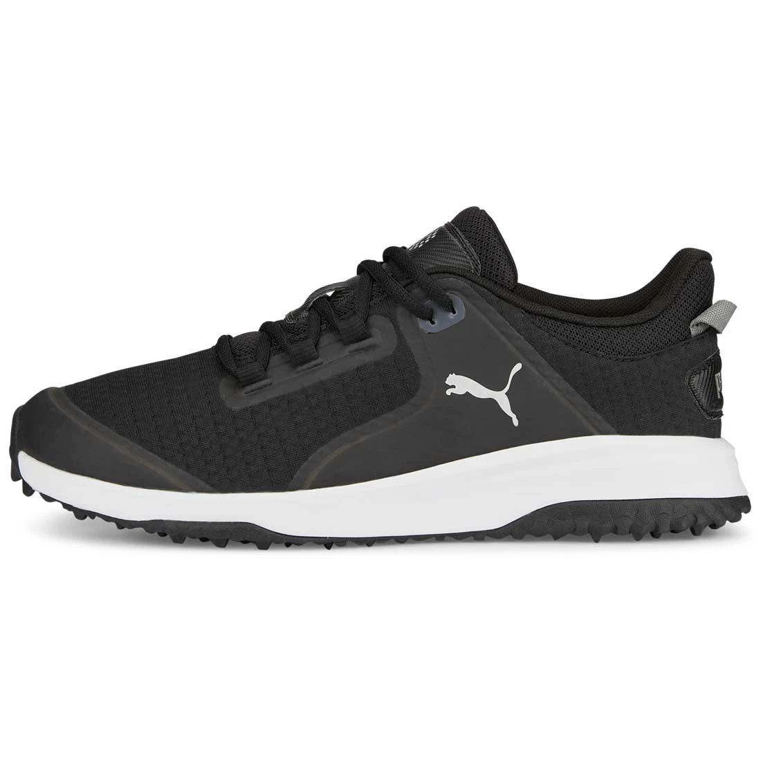 Puma Fusion Grip Golf Shoes Black/Silver/Quiet Shade 1 Puma Fusion Grip Golf Shoes Black/Silver/Quiet Shade