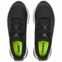 Puma Fusion Grip Golf Shoes Black/Silver/Quiet Shade 11 Puma Fusion Grip Golf Shoes Black/Silver/Quiet Shade -Callaway Store puma fusion grip golf shoes black silver quiet shade 377527 02 top itempicture