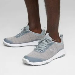 Puma Fusion Pro Golf Shoes Quarry/Silver 12 Puma Fusion Pro Golf Shoes Quarry/Silver -Callaway Store puma fusion pro golf shoes quarry silver 377041 04 mod1 itempicture