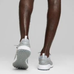 Puma Fusion Pro Golf Shoes Quarry/Silver 13 Puma Fusion Pro Golf Shoes Quarry/Silver -Callaway Store puma fusion pro golf shoes quarry silver 377041 04 mod2 itempicture