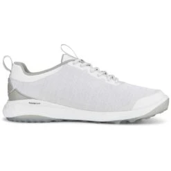 Puma Fusion Pro Golf Shoes White/Silver/High Rise 9 Puma Fusion Pro Golf Shoes White/Silver/High Rise -Callaway Store puma fusion pro golf shoes white silver high rise 377041 05 profile2 itempicture